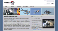 Desktop Screenshot of airshowclips.com